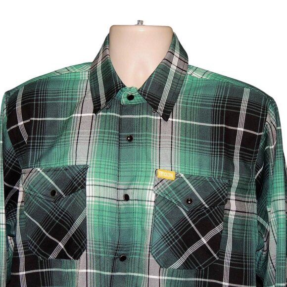 Dixxon Flannel Company Multicolor The Reilly Men's Fine Flannel Shirt Sz L MINT - Picture 3 of 5